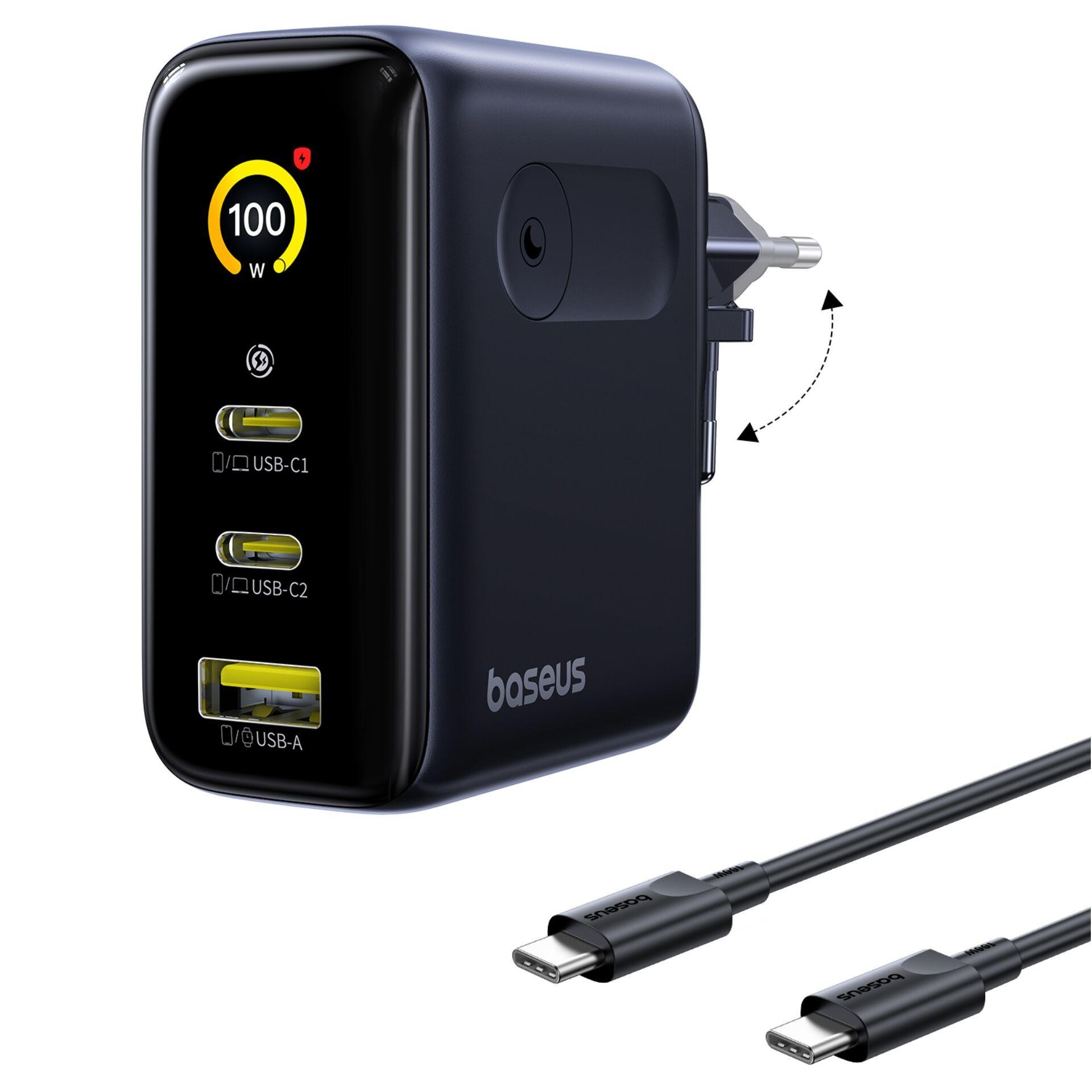 Baseus PicoGo AE21 Fast Charger 2C+U 100W - Baseus PicoGo AE21 Fast