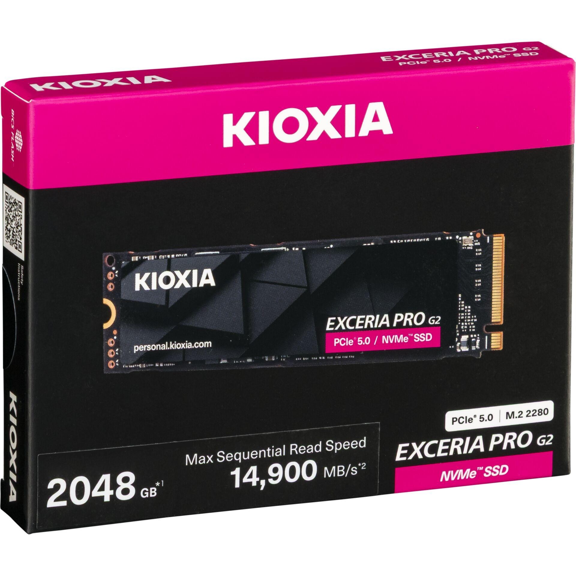 Kioxia Exceria Pro G2 LVE10Z2T04G8 SSD - 2048 GB