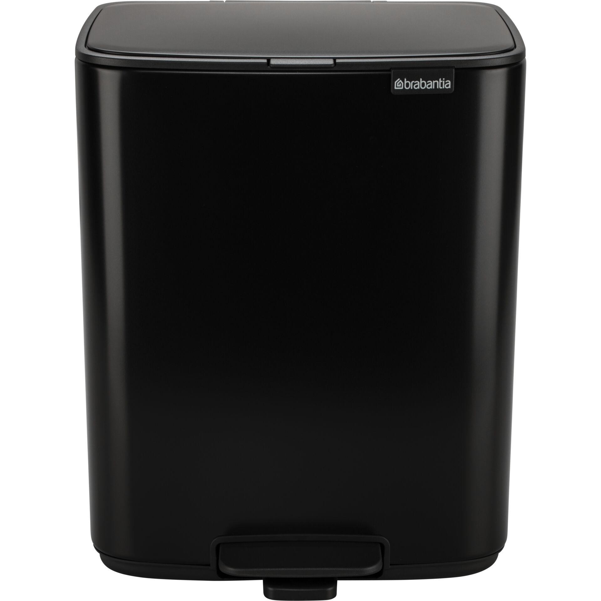 Brabantia Treteimer Bo 12 Liter Matt Black