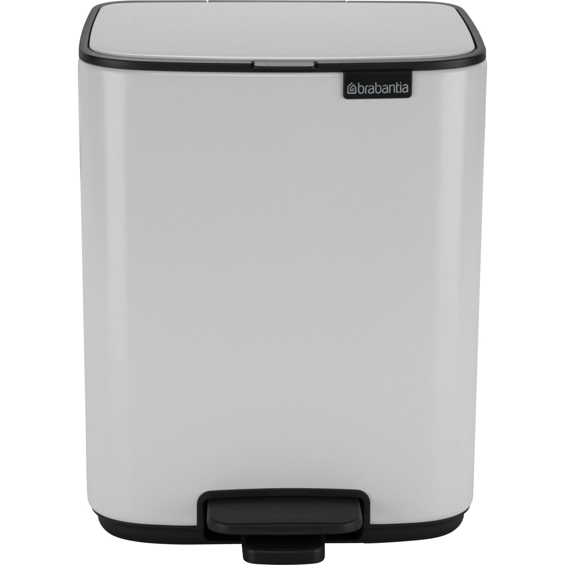 Brabantia Bo 7 L Rectangular Steel White - Brabantia Bo, 7 L,