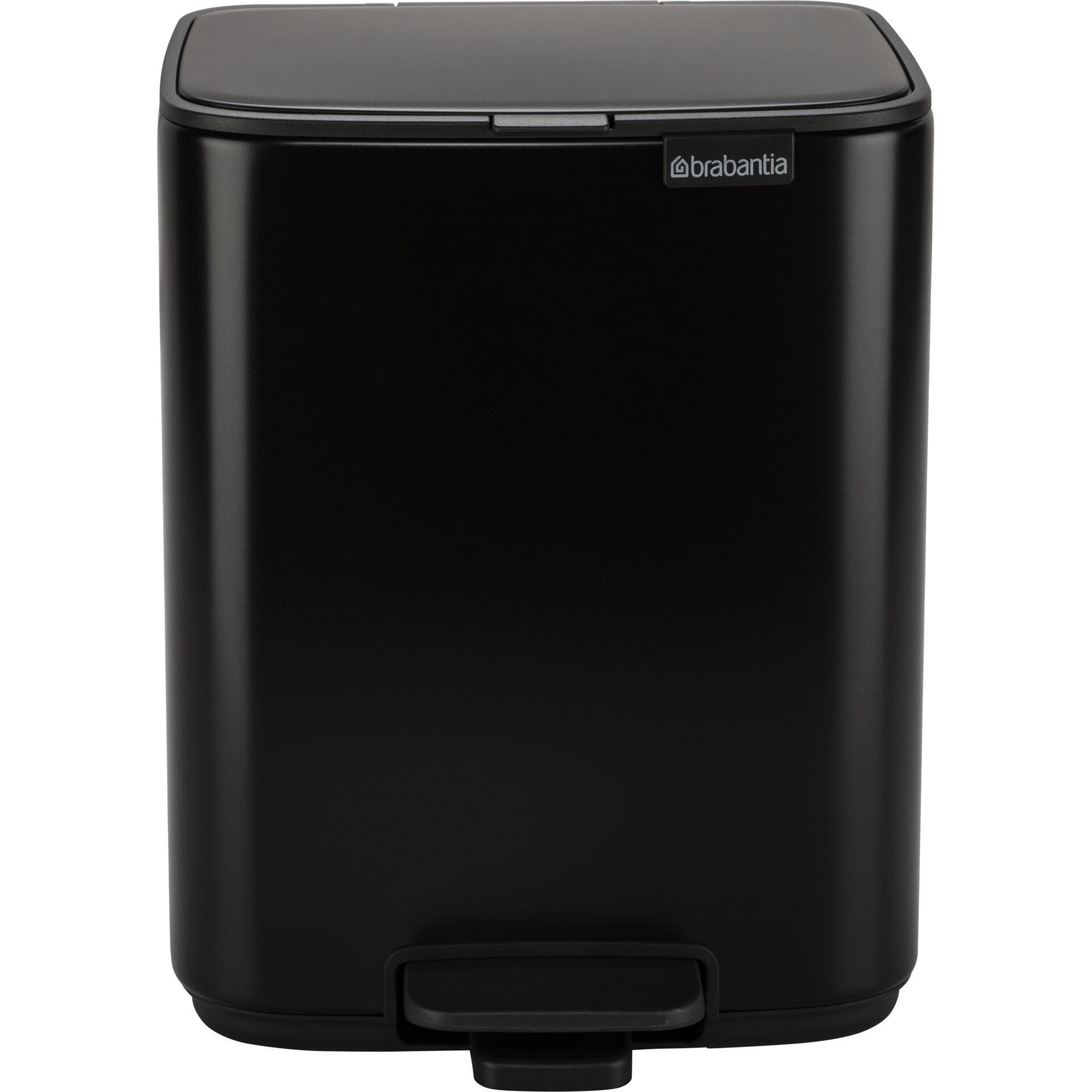 Brabantia Bo 7 L Rectangular Steel Black - Brabantia Bo, 7 L,