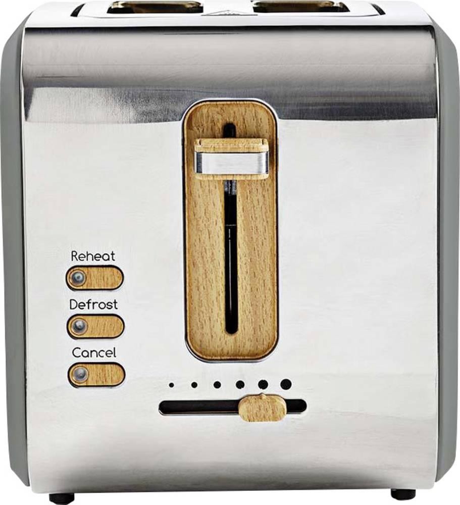 Nedis KABT510EGY toaster 6 2 slice(s) 900 W Grey - Nedis KABT510EGY,