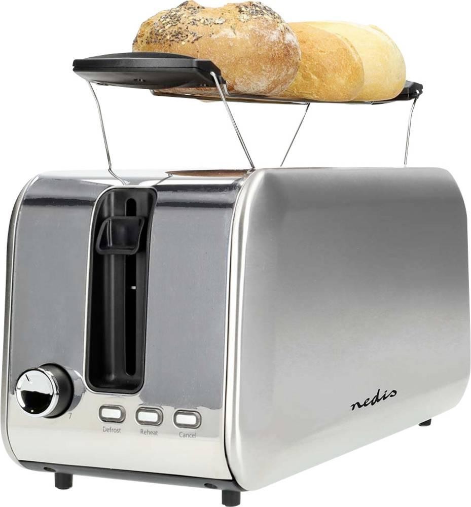 Nedis KABT400AL toaster 7 4 slice(s) 1450 W Silver - Nedis KABT400AL,