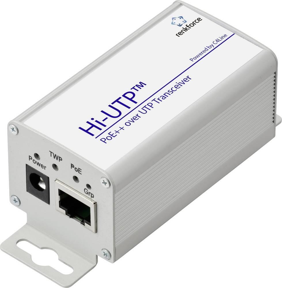 Renkforce RF-6861942 PoE++ over UTP Transceiver cable patch