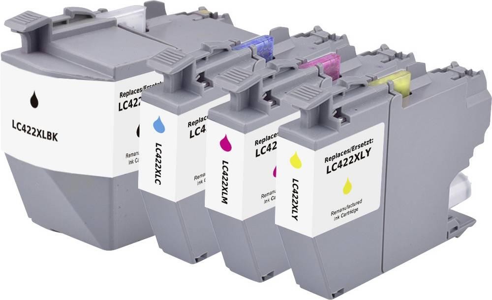 Renkforce Druckerpatrone ersetzt Brother LC-422XLVAL Kompatibel Kombi-
