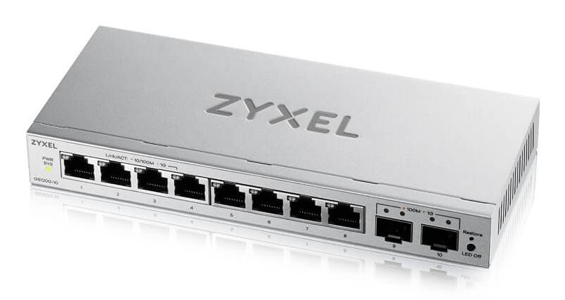 Zyxel GS1200-10v3 Managed L2 Gigabit Ethernet (10/100/1000) Desktop