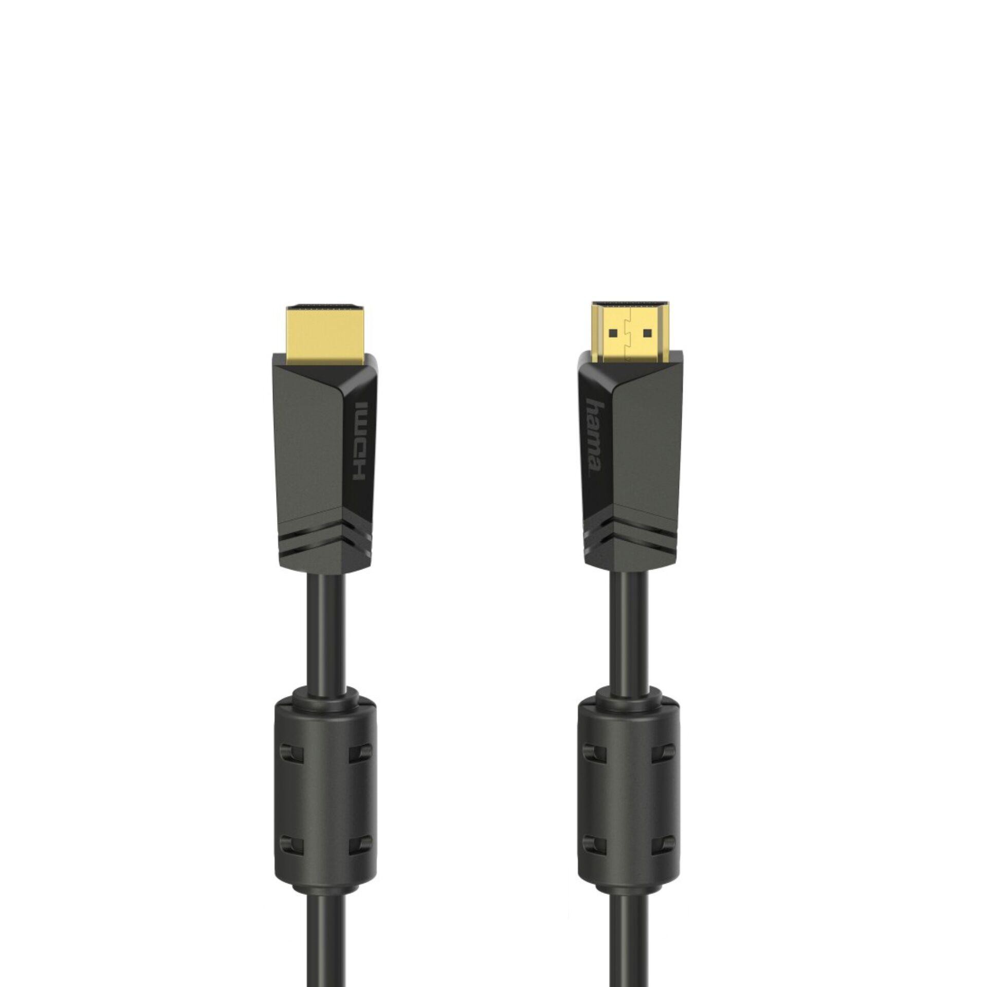 Hama 00205010 HDMI cable 15 m HDMI Type A (Standard) Black - Hama