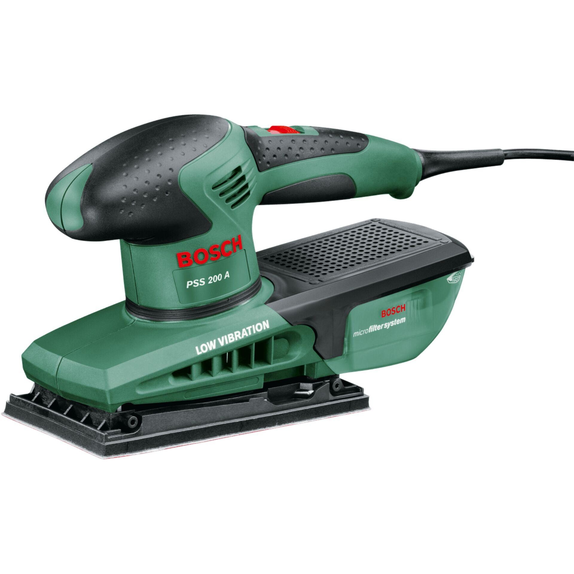Bosch PSS 200 A 24000 RPM 200 W - Bosch PSS 200 A, 24000 RPM, 2 mm, 1