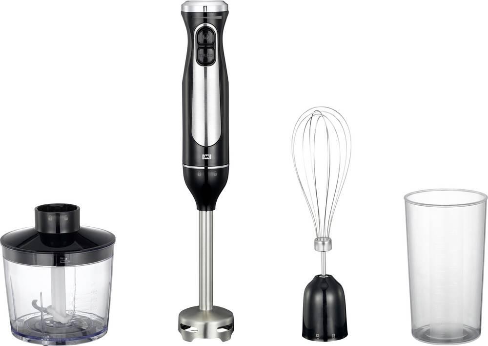 Melissa 16210069 0.7 L Immersion blender 600 W Black, Stainless steel