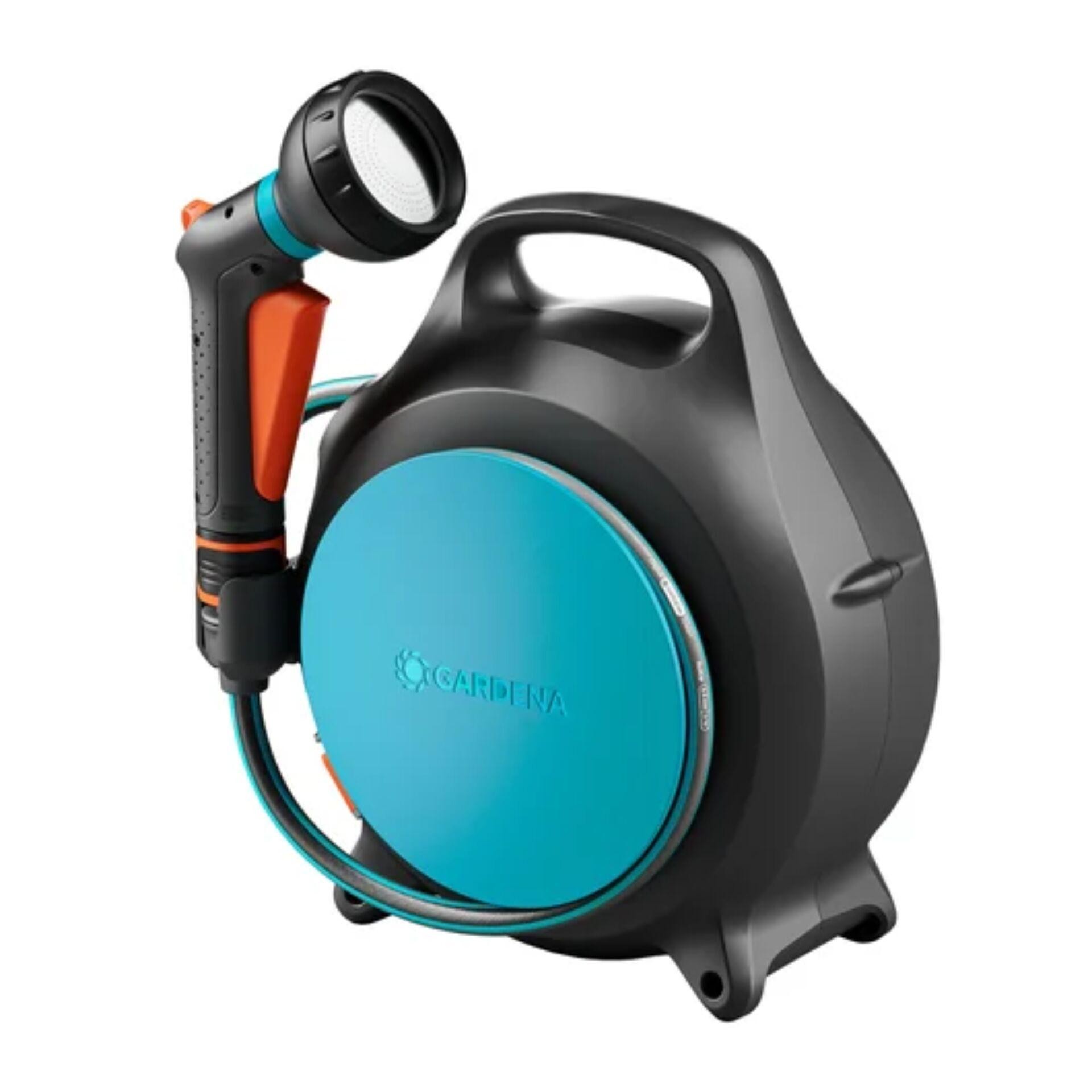 Gardena 18692-20 garden hose reel Box reel Manual Black, Blue -