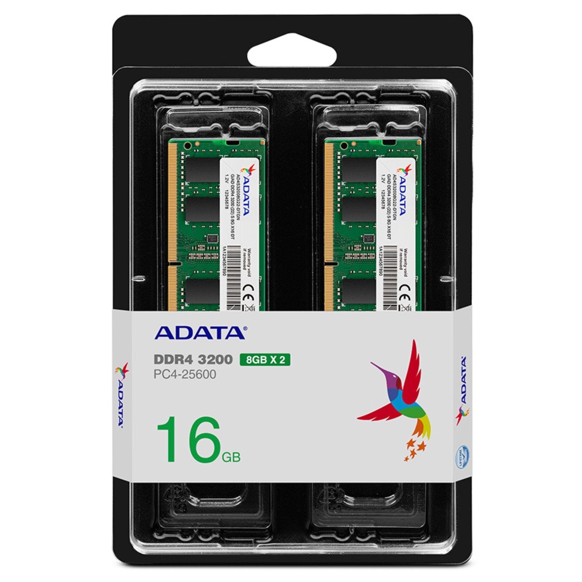 ADATA AD4S32008G22-DTGN módulo de memoria 16 GB 2 x 8 GB DDR4 -