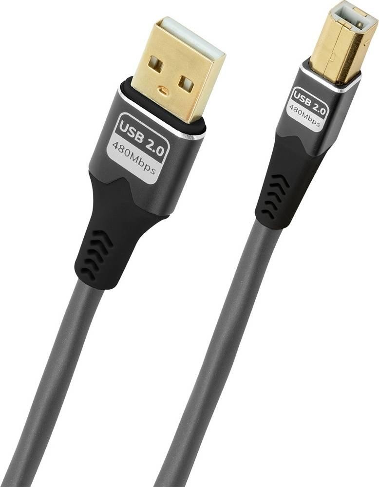OEHLBACH D1C9377 USB cable USB 2.0 5 m USB A USB B Anthracite -
