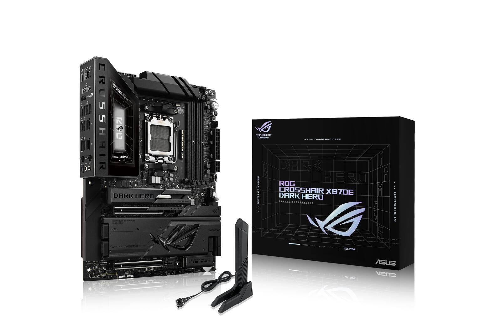 ASUS ROG CROSSHAIR X870E DARK HERO AMD X870E Socket AM5 ATX - ASUS