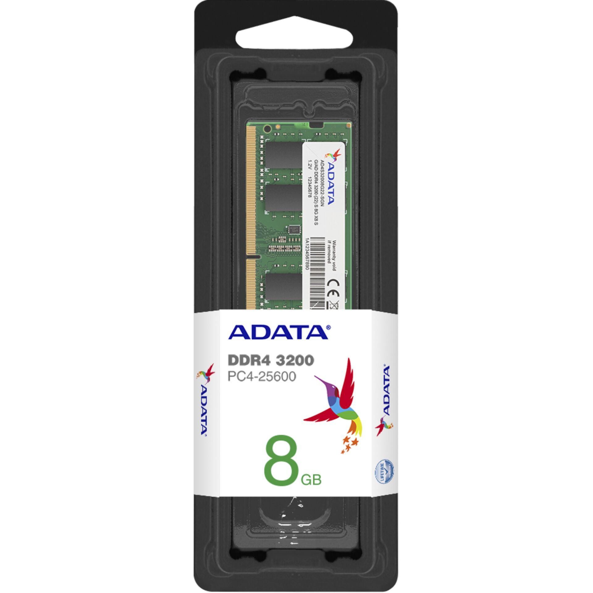ADATA Premier memory module 8 GB 1 x 8 GB DDR4 - ADATA Premier , 8 GB,