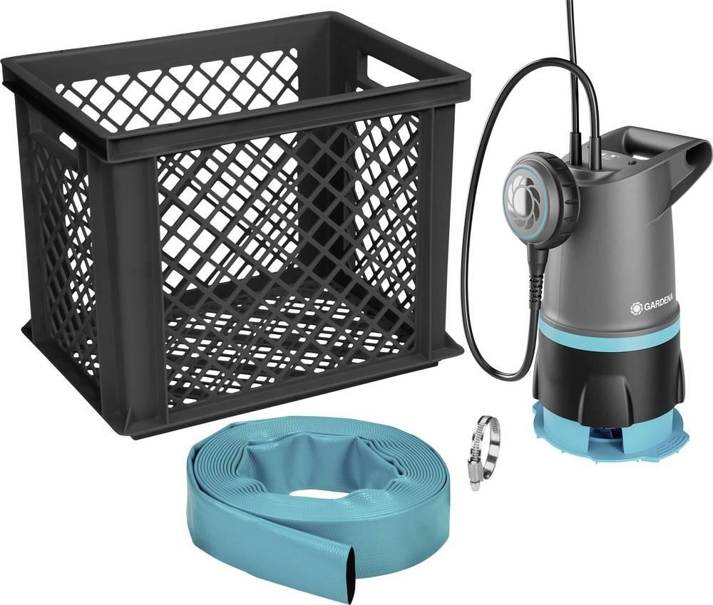 GARDENA Hochwasser-Set 20000 BASIC Schmutzwasser-Tauchpumpe 20000 l/h