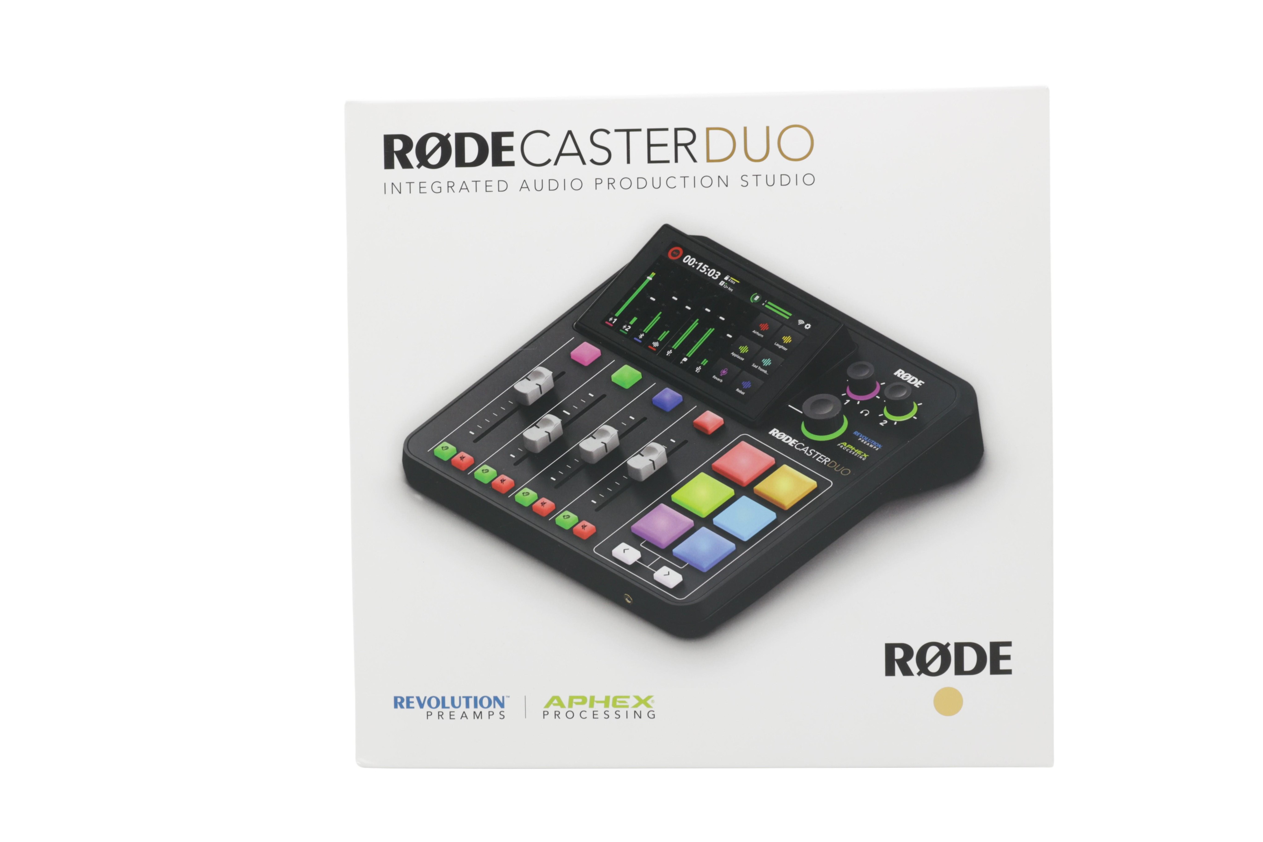 RØDE Caster Duo Black 23 buttons - RØDE Caster Duo, Black, 23