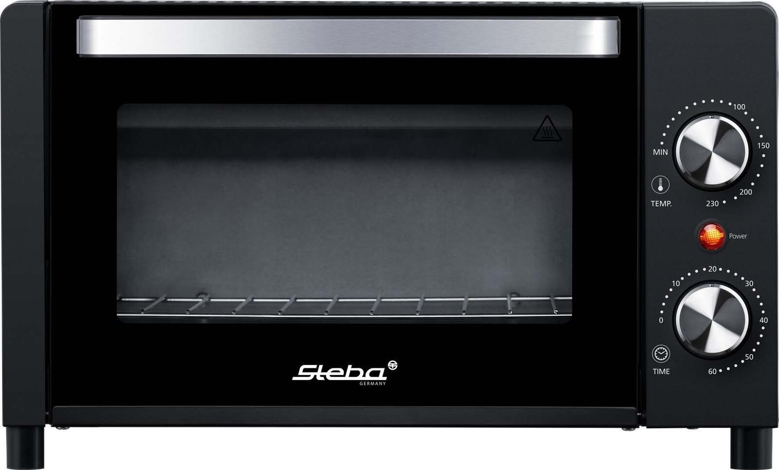 Steba KB A9 Minibackofen 1.050 W black/silver