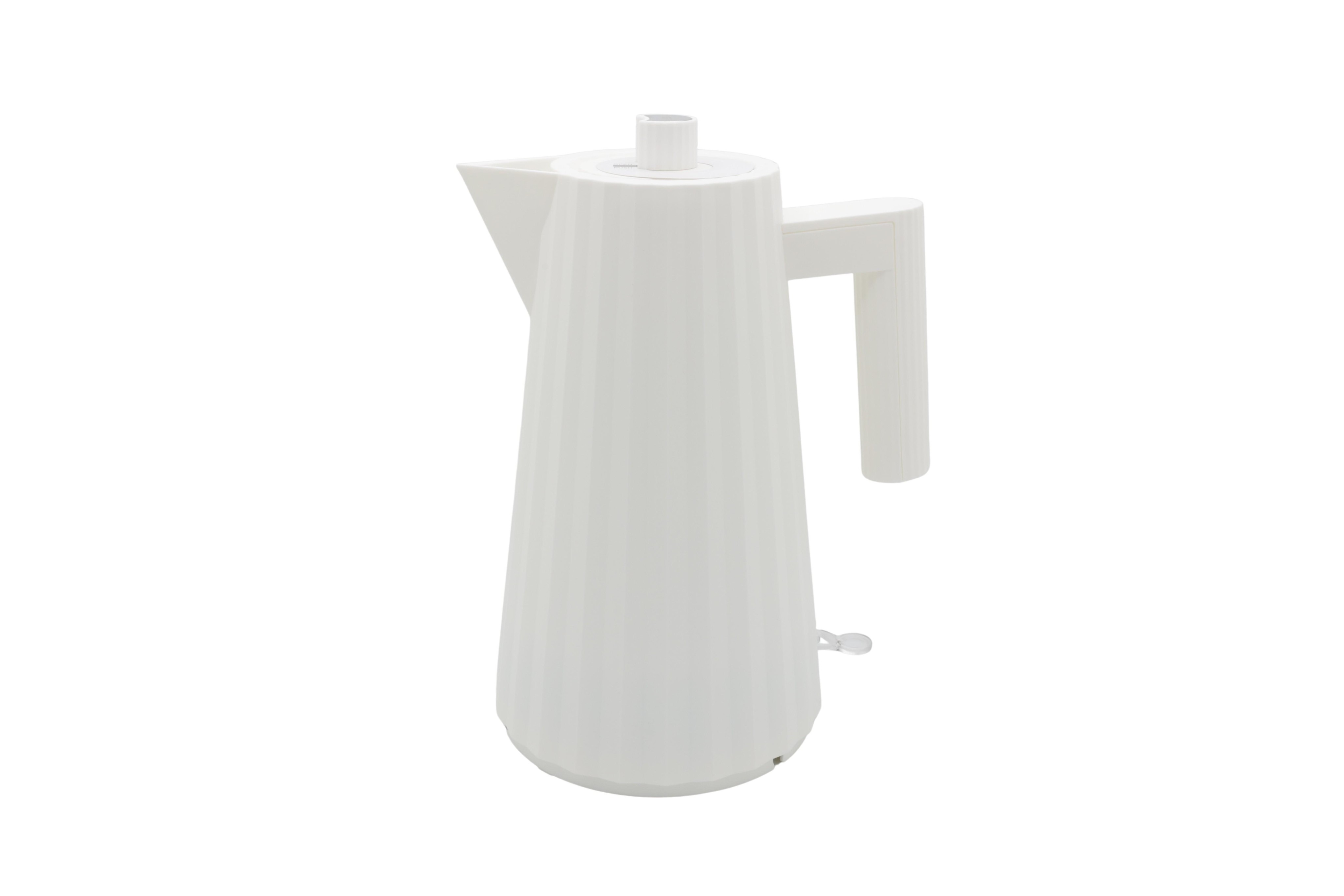 Alessi Plisse Wasserkocher Weiß, 1.7L