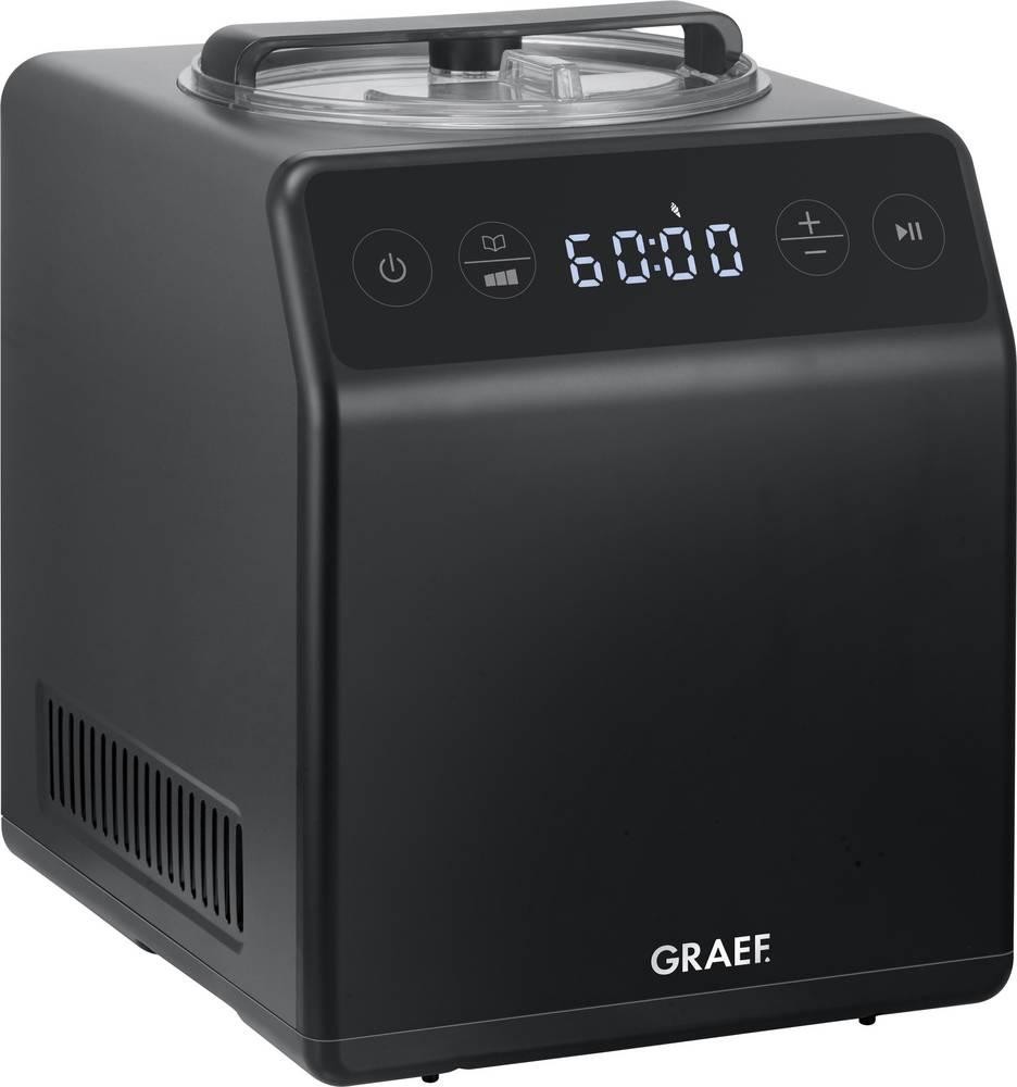 Graef IM706EU Compresseur pour sorbetière 2 L 180 W Noir - Graef