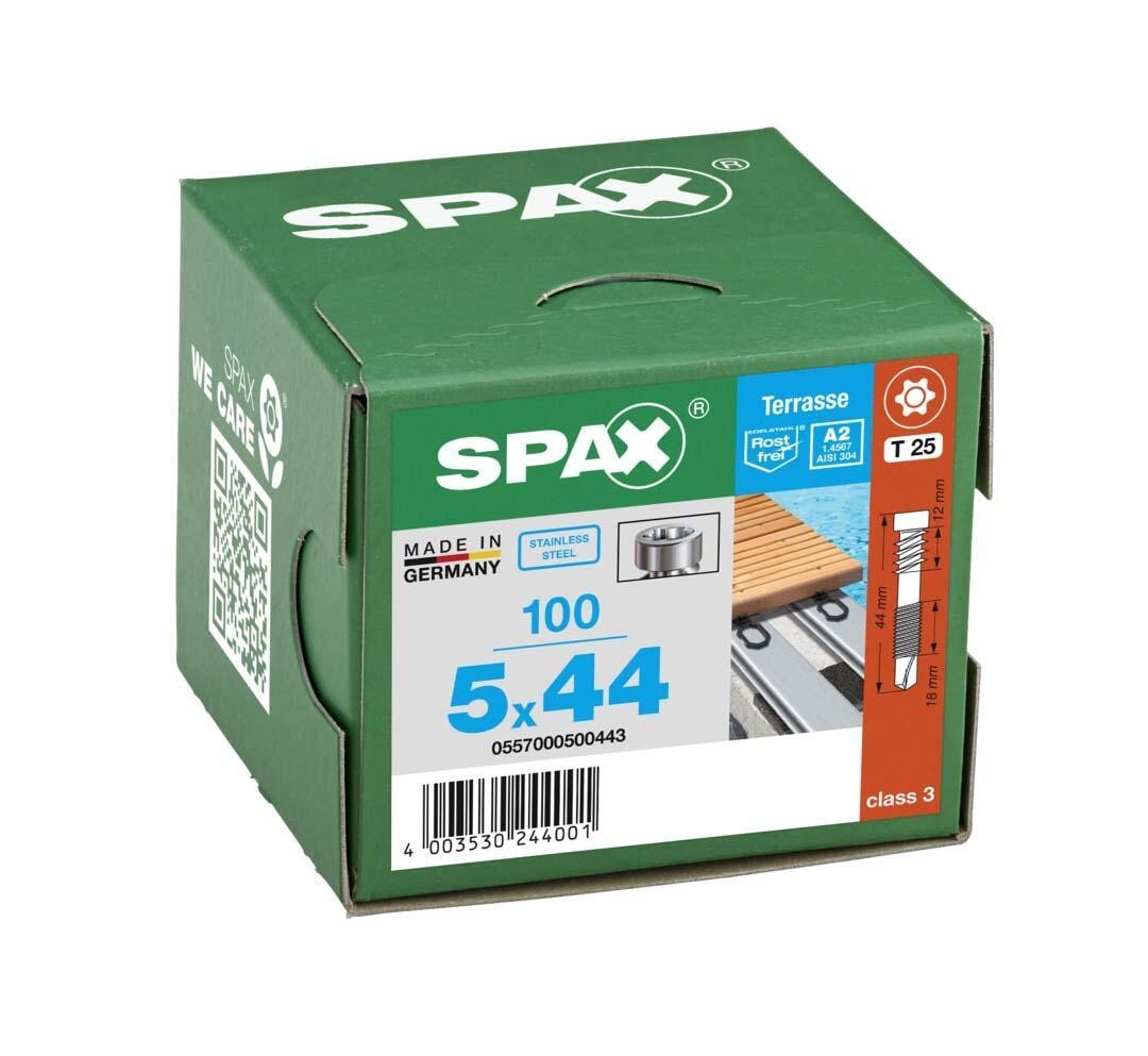 SPAX 0557000500443 Zylinderkopfschrauben-Sortiment 5mm 44mm T-STAR