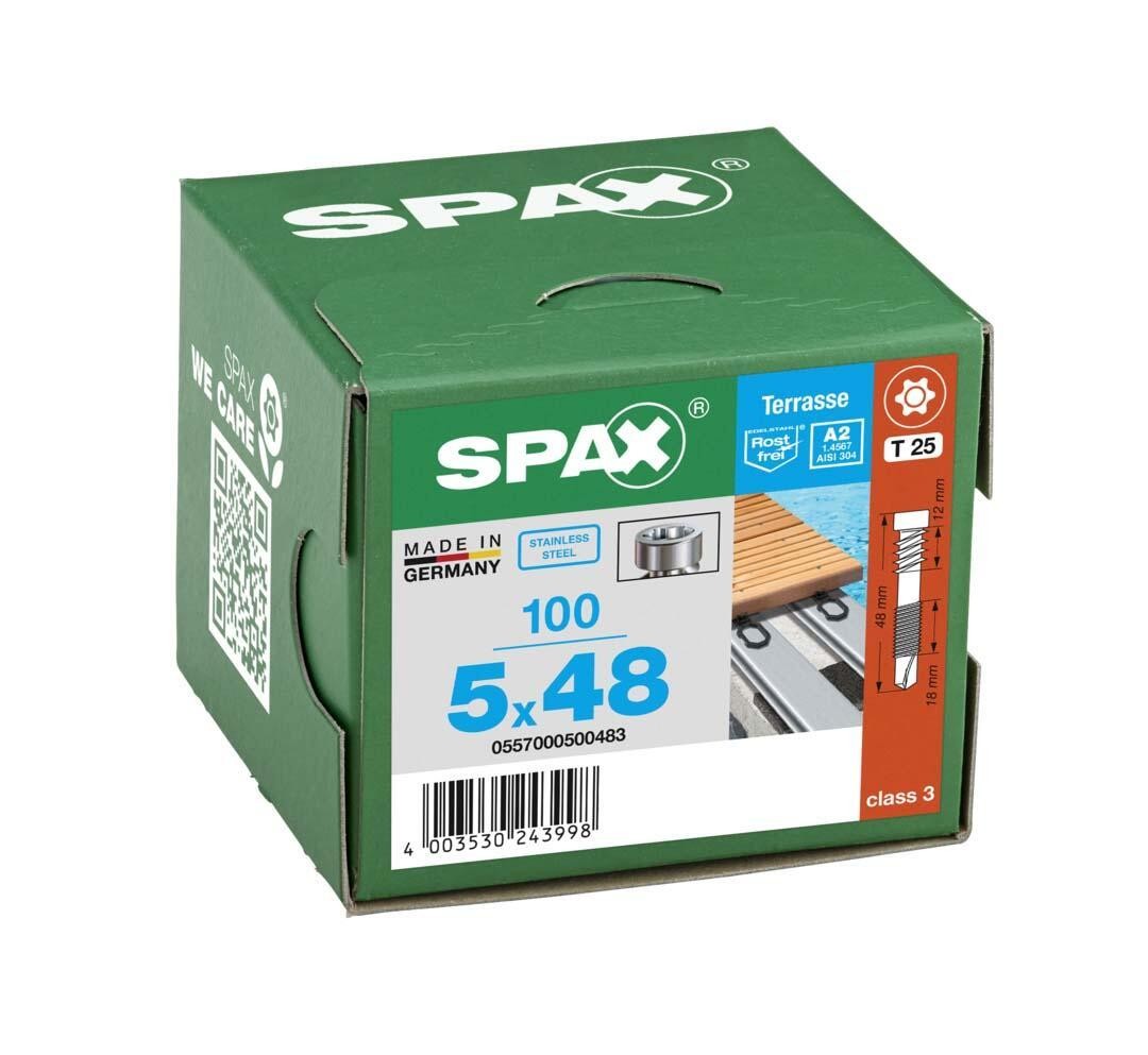 SPAX 0557000500483 Zylinderkopfschrauben-Sortiment 5mm 48mm T-STAR