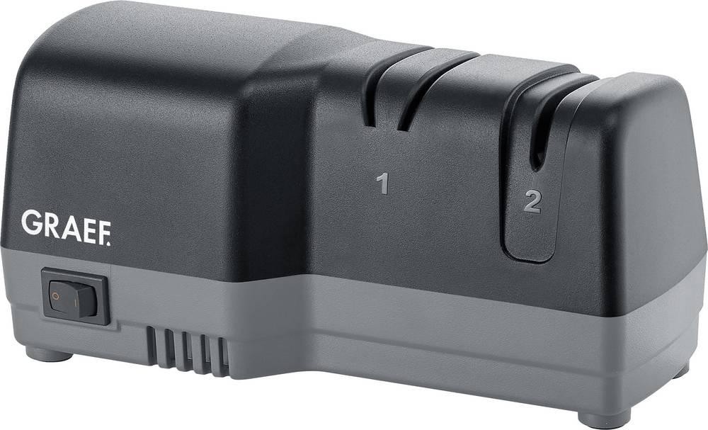 Graef CC82 Electric knife sharpener Black, Grey - Graef CC82, 85 mm,