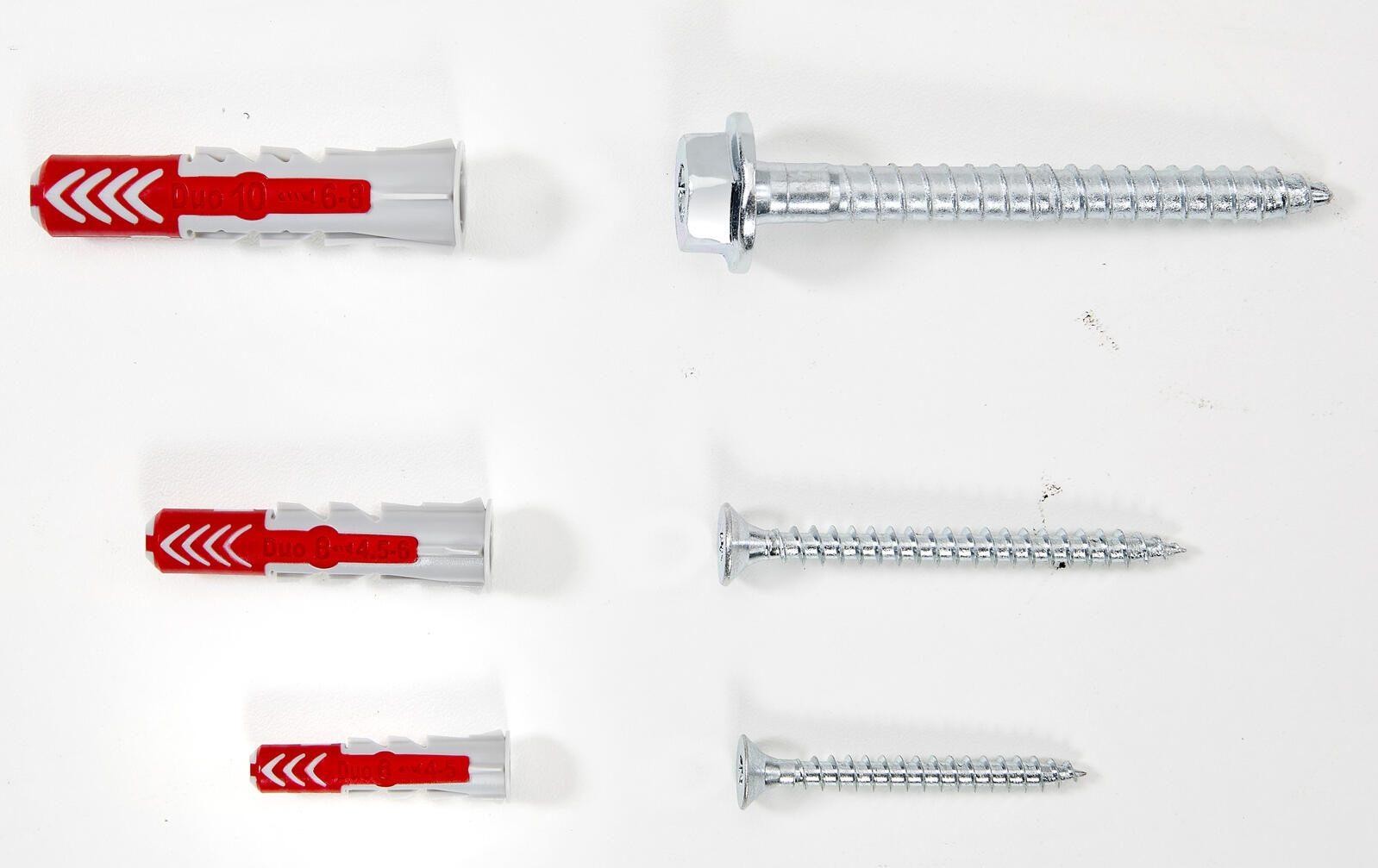 Fischer 535969 DUOPOWER Dübel-Sortimentsbox 210 Teile