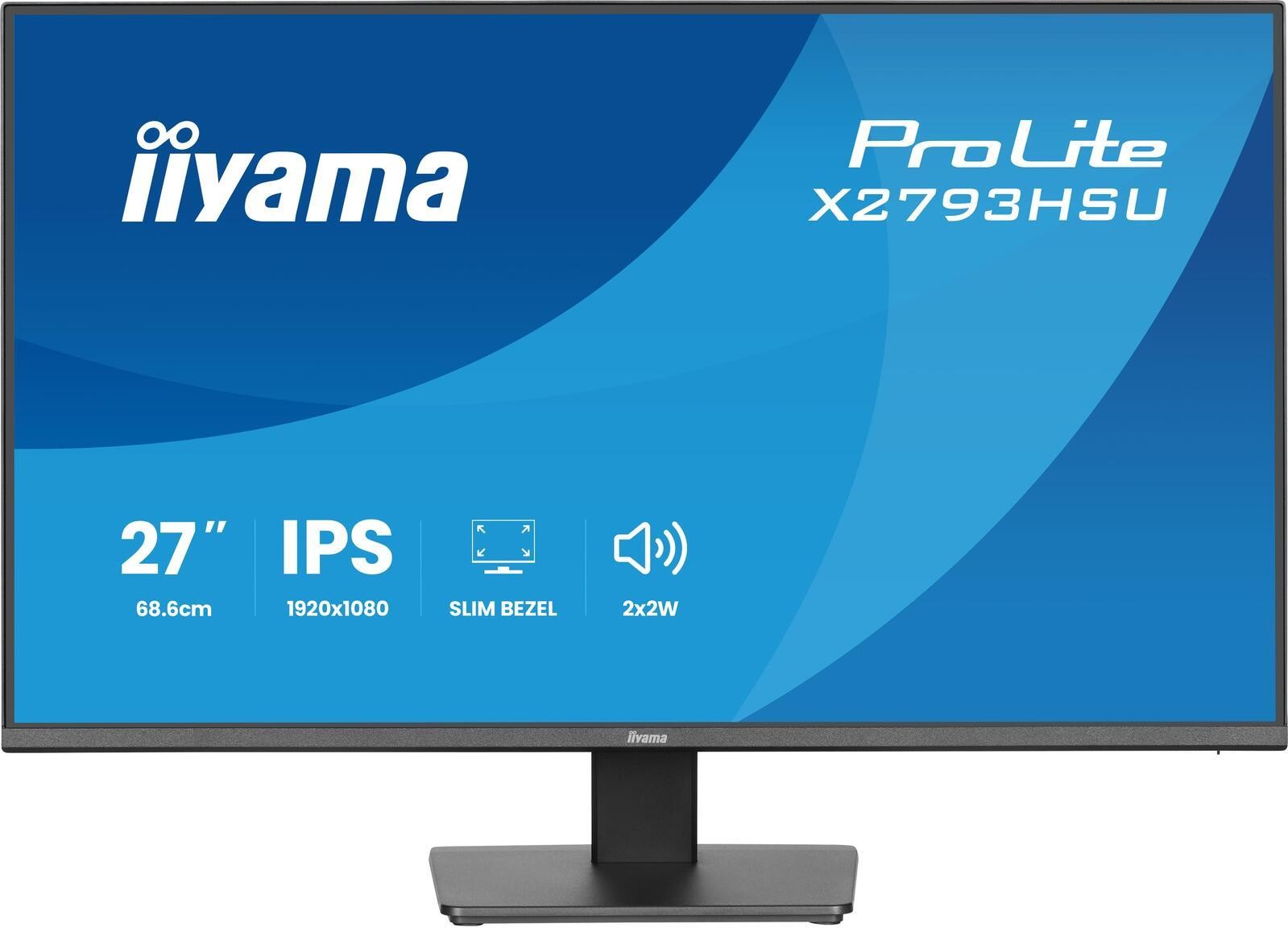 iiyama ProLite X2793HSU-B1 computer monitor 68.6 cm (27") 1920 x 1080