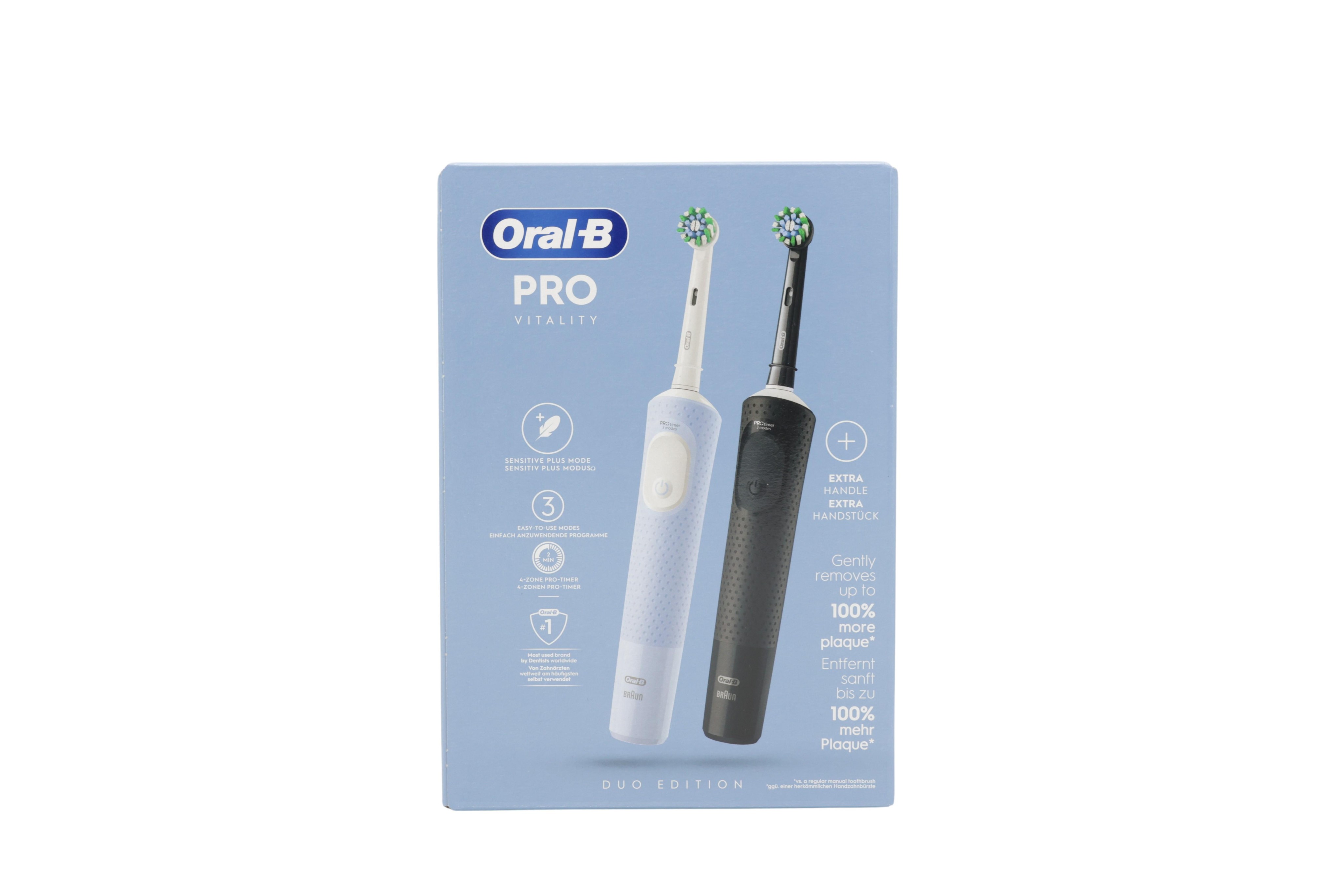 Oral-B Vitality Pro Duo Adulte Brosse à dents rotative oscillante