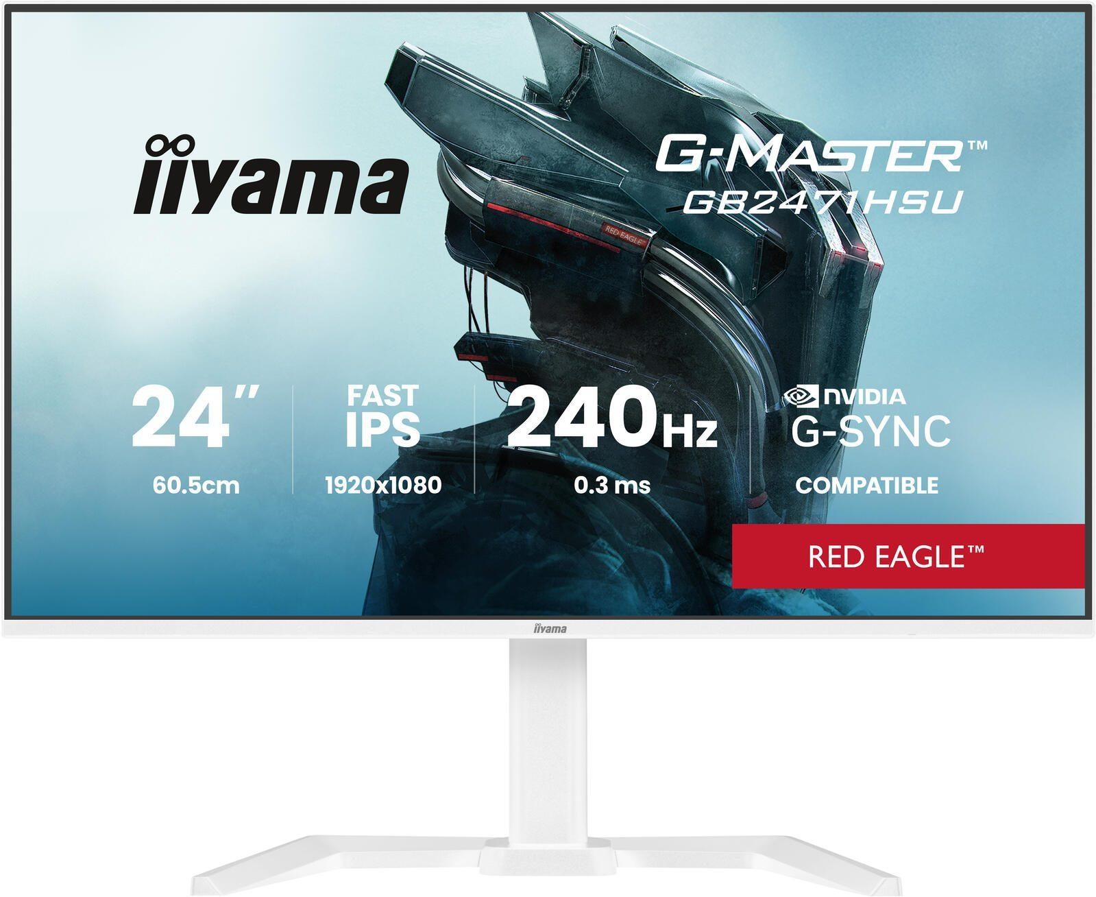 iiyama G-MASTER Red Eagle GB2471HSU-W1 Gaming-Monitor 60,5 cm (24")