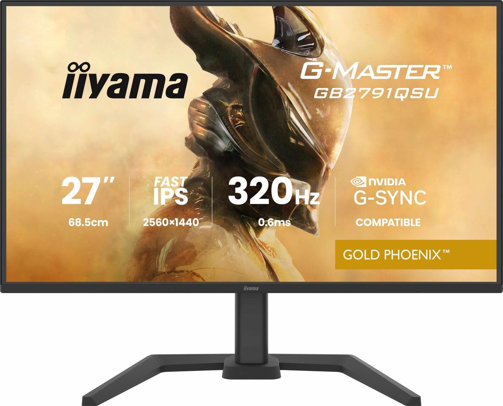 iiyama G-MASTER Gold Phoenix GB2791QSU-B1 Gaming-Monitor 68,5 cm (