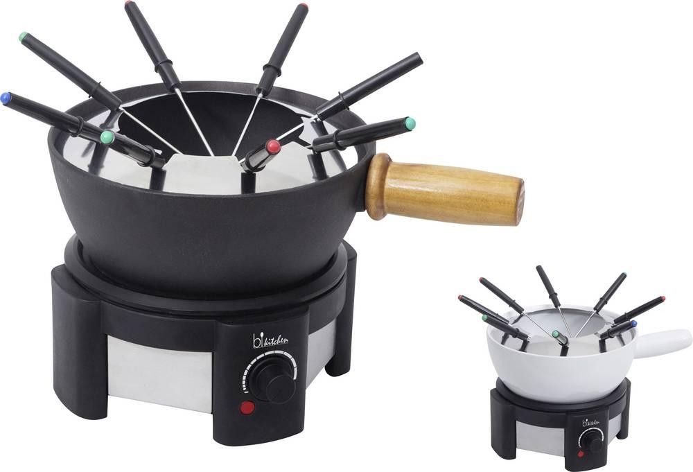 BiKitchen fondue 200 Fondue 1500W 8 Fonduegabeln, for Lebensmittel,
