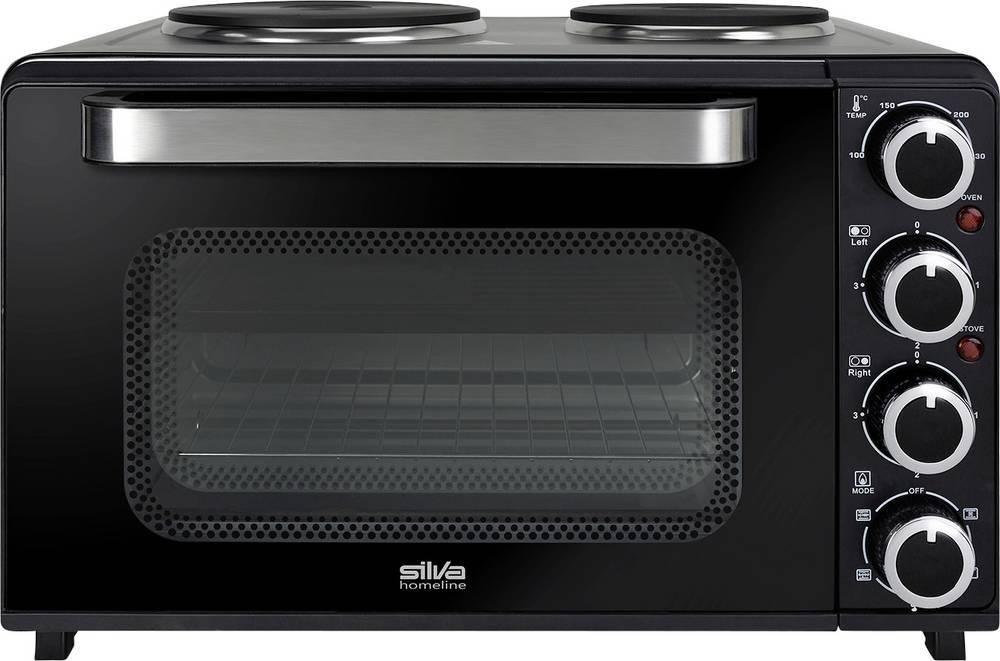 Silva KK 3200 Minibackofen 2 getrennte Temperaturregler,