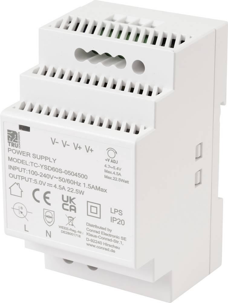 TRU COMPONENTS TC-13710876 Hutschienen-home charger (DIN-Rail)