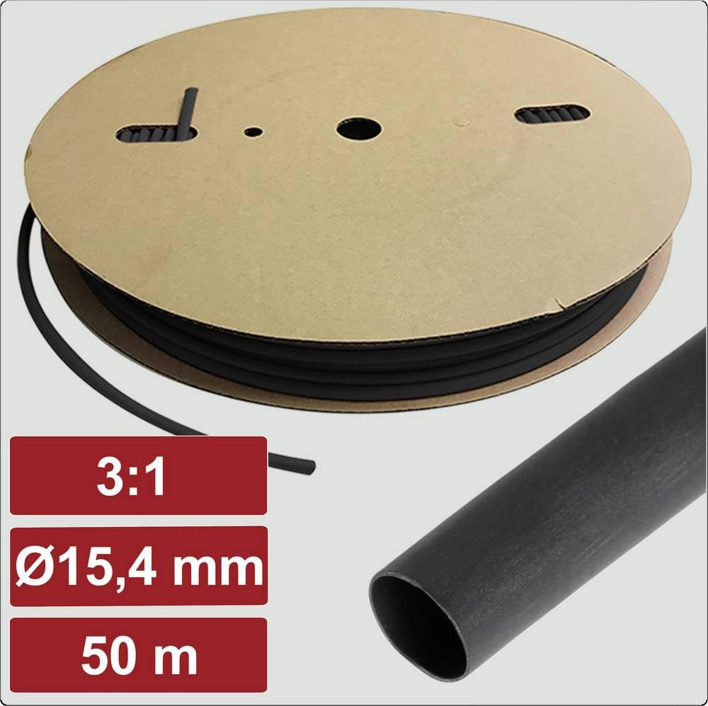Electronic Garage EG25CA072 Schrumpfschlauch avec Kleber noir 15.4mm