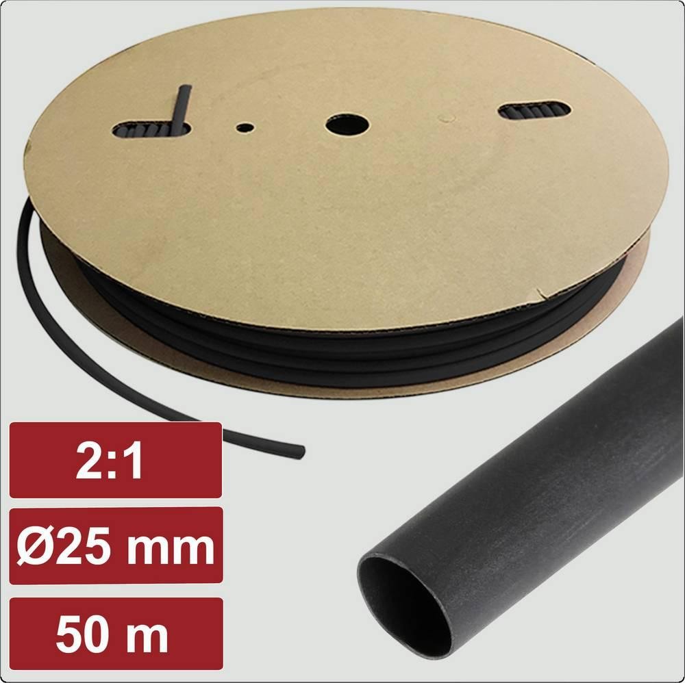 Electronic Garage EG25CA012 Schrumpfschlauch sans Kleber noir 25mm 12.
