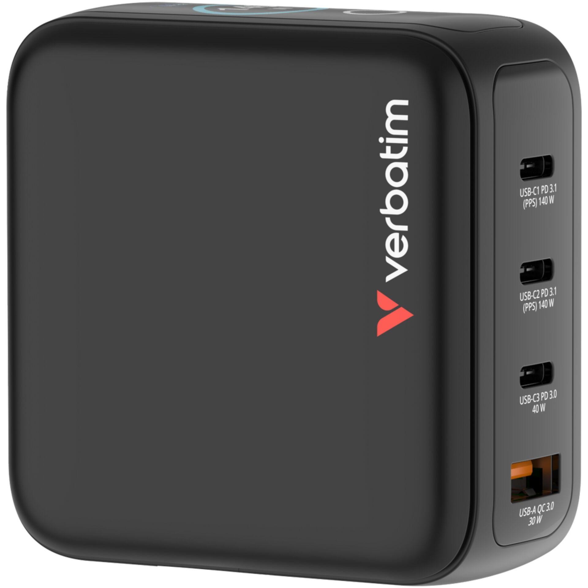 Verbatim 30240 chargeur d'appareils mobiles Universel Noir Secteur