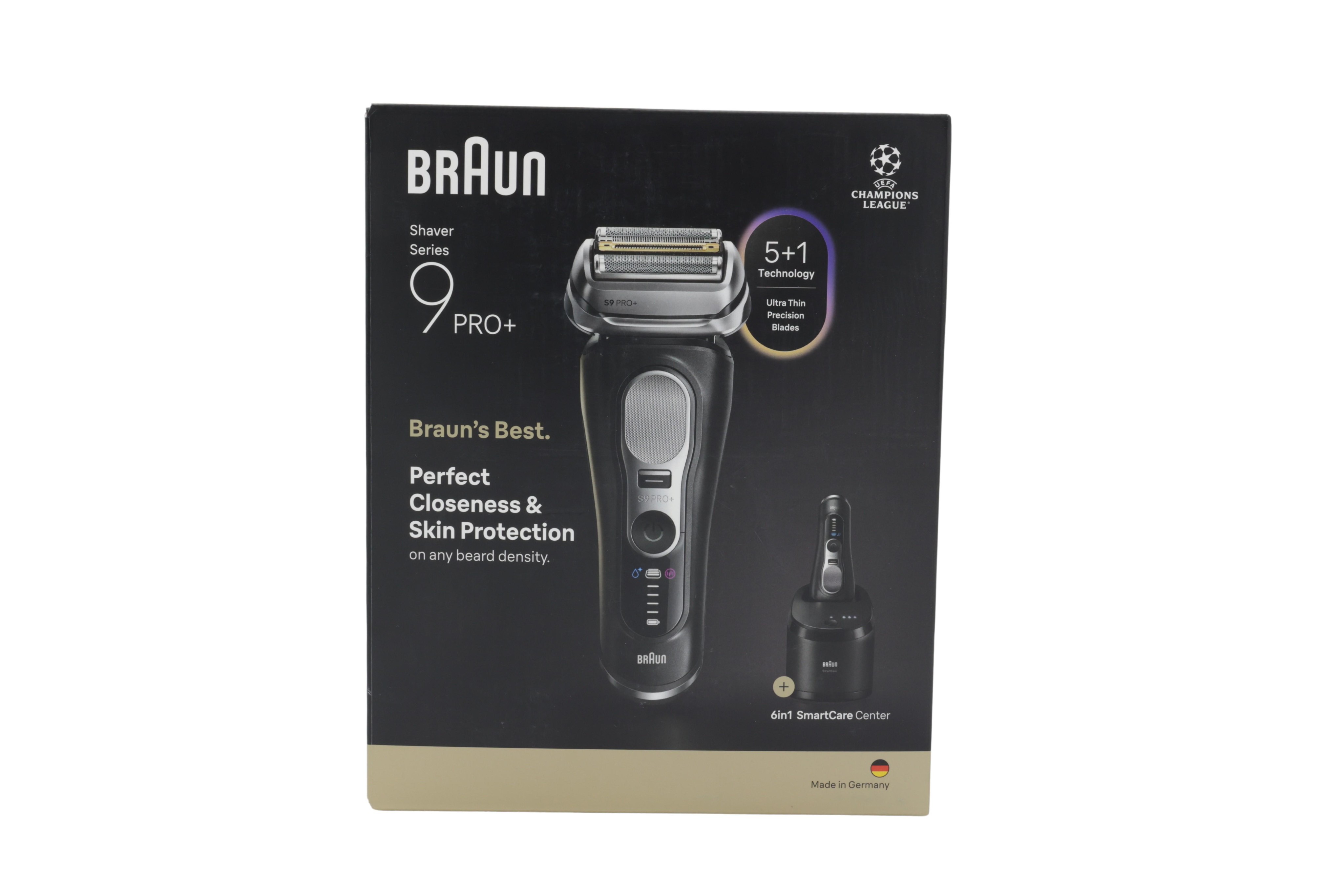 Braun Series 9 Pro+ 9660CC Foil shaver Trimmer Black, Silver - Braun