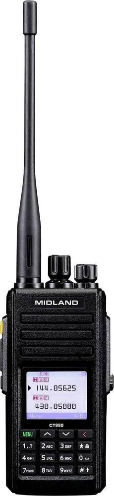 Midland CT990-EBR Amateurfunkgerät, 10W Dualband C1339.02 Amateur-