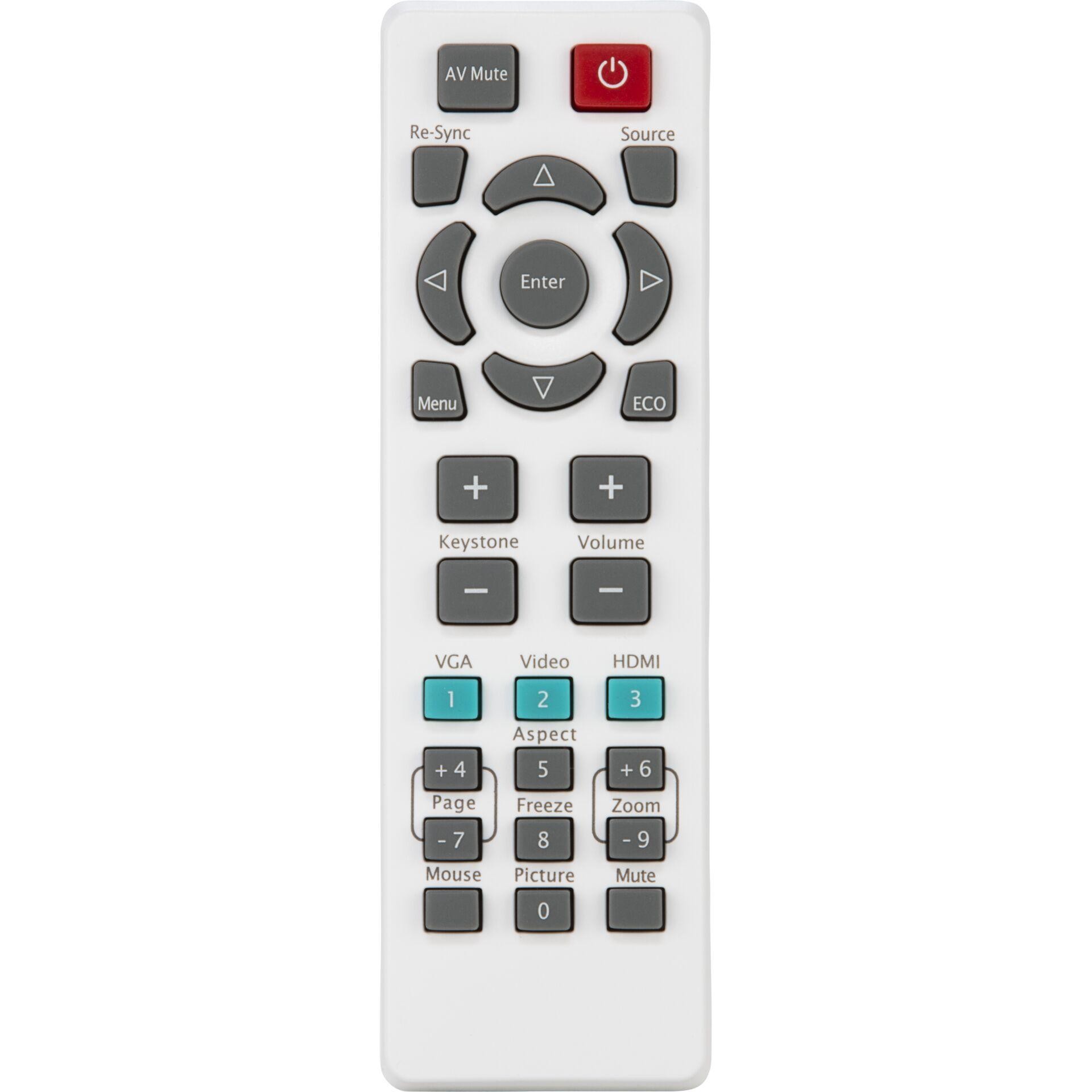 InFocus INREMOTE1 remote control