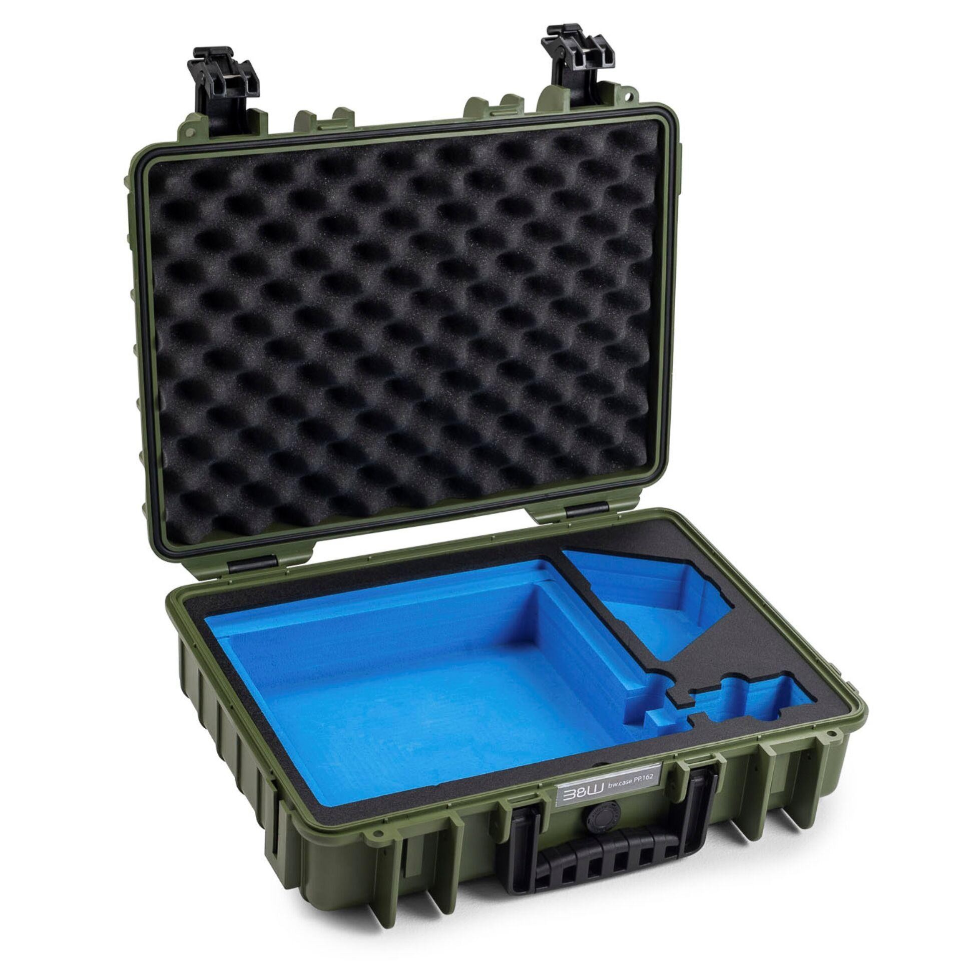 B&W satcom.case PP.162 bronze- green for Starlink Mini Kit