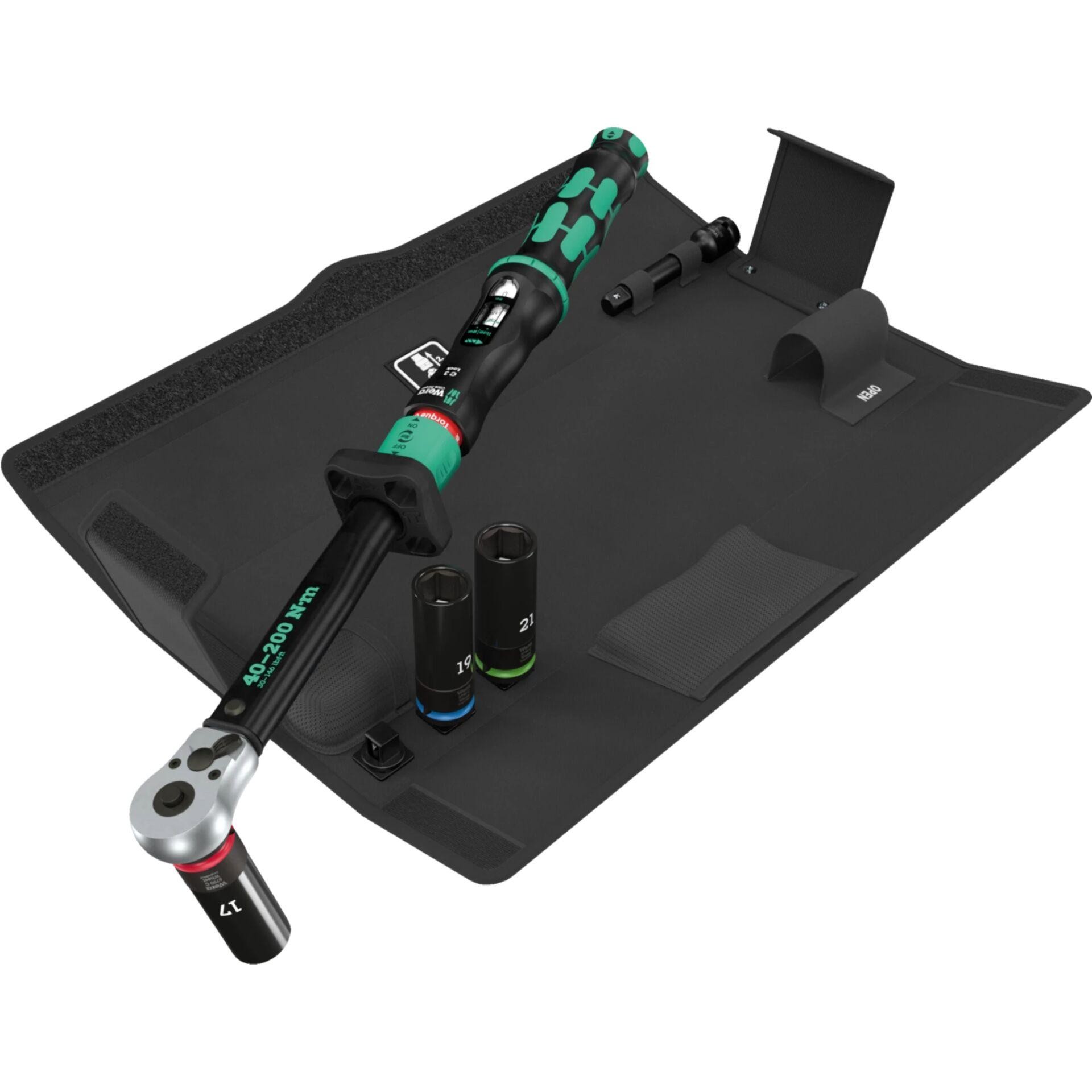 Wera Click-Torque Lock C 3 Car Wheel Change Set 1