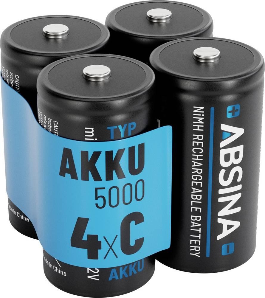 Absina Baby -batterie rechargeable NiMH 4500 1.2V 4St.
