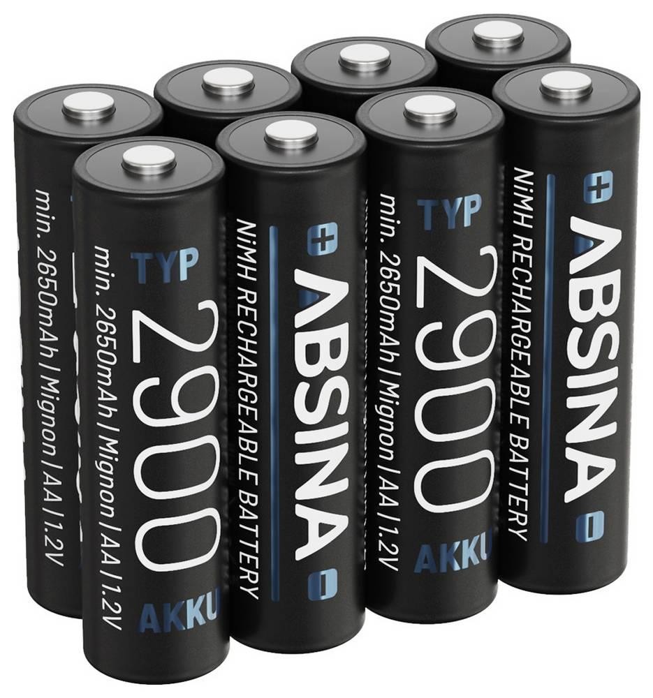 Absina Mignon (AA)-Akku NiMH 1.2V 8St.