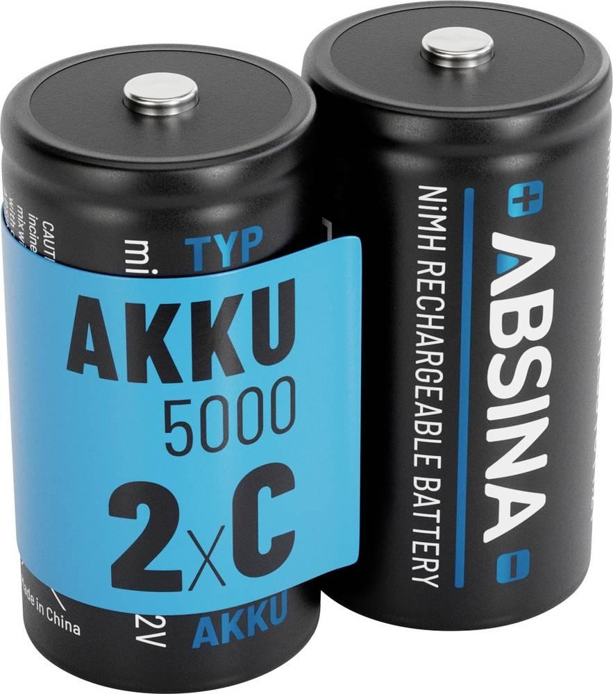 Absina Baby -rechargeable battery NiMH 4500 1.2V 2 pc(s)