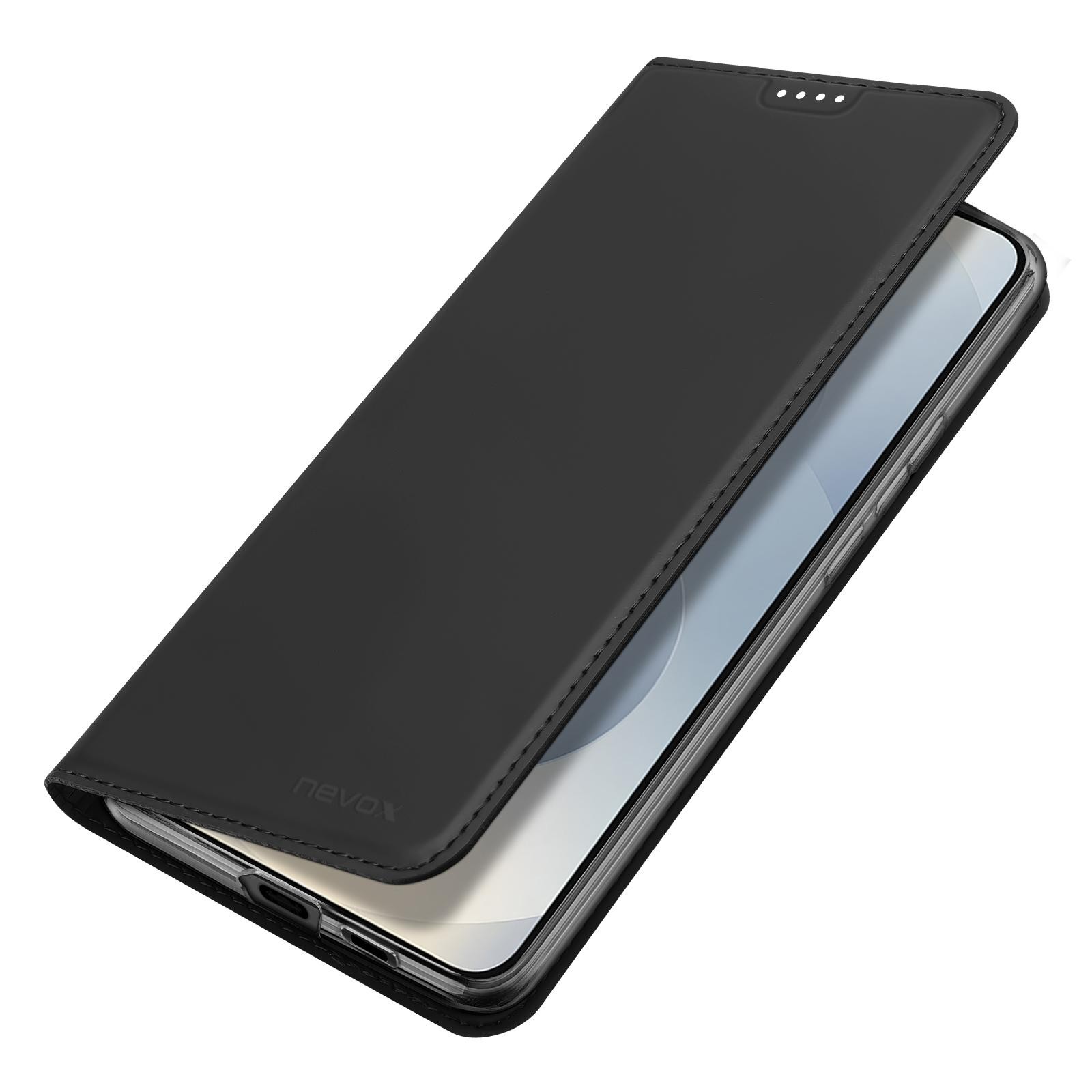 nevox 2580 mobile phone case 17.5 cm (6.9") Flip case Black - nevox