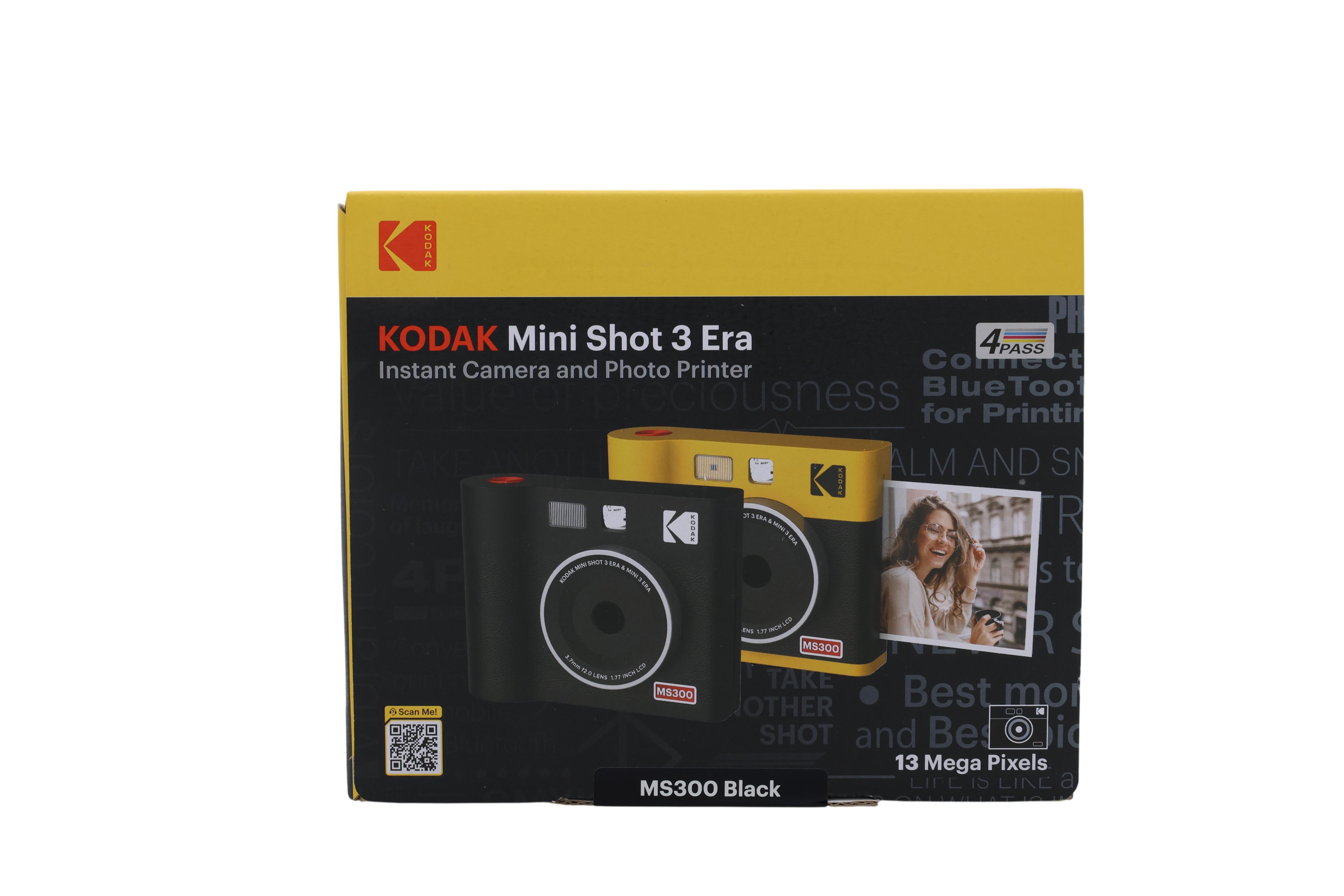 KODAK MINI SHOT 3 ERA noir MS300B Sofortbildcaméra