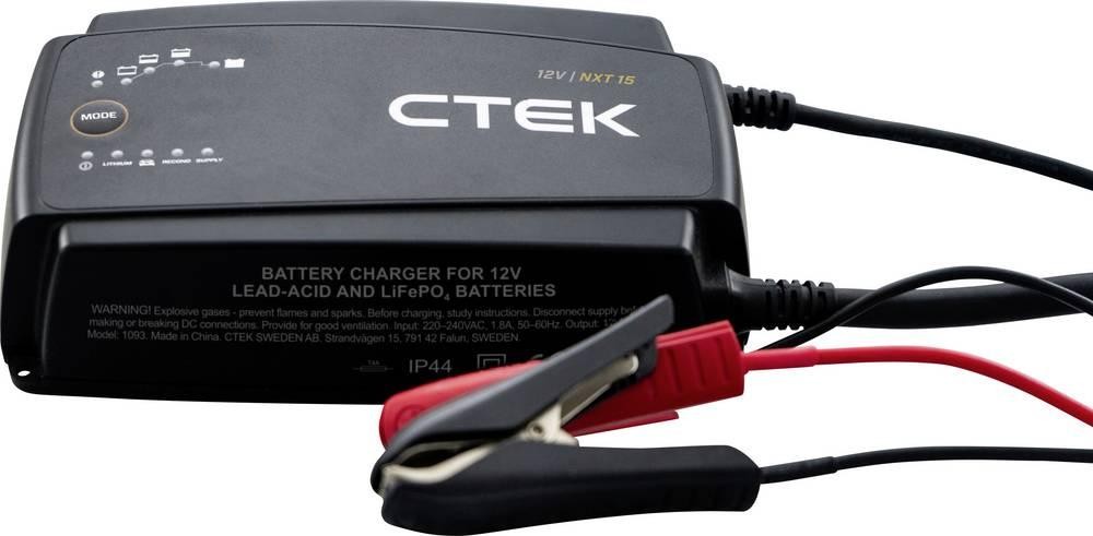 CTEK NXT 15 40-725 car charger, Automatikladegerät 12V