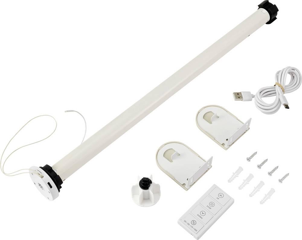 Sygonix SY-6872860 Rohrmotor-Set 40mm 3kg 10W 0.8 Nm
