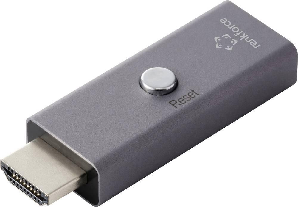 Renkforce RF-6903182 HDMI EDID Emulator [1x HDMI-Stecker - 1x HDMI-